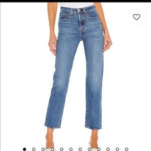 Levi’s Women’s Wedgie straight jean- size 26 waist and 28L